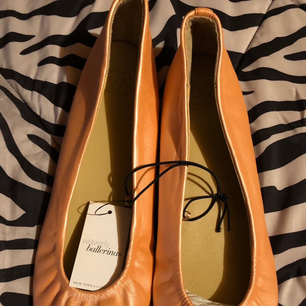 Flat loafer style shoes